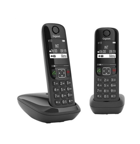 Pack de deux téléphones sans fil DECT Gigaset AS690 Duo (4250366854649)