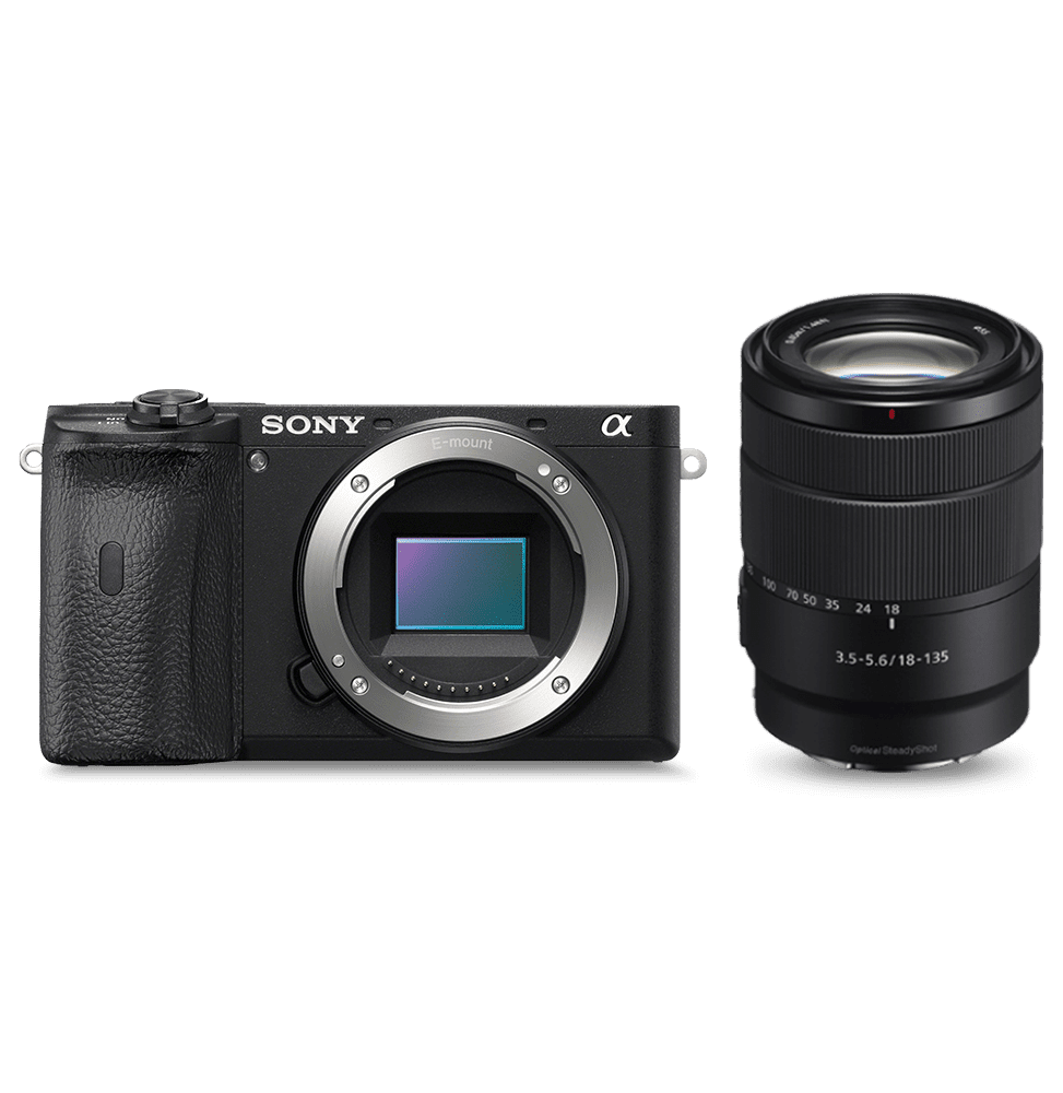Appareil photo hybride Sony Alpha 6600 + Objectif 18-135 mm (4548736108653)