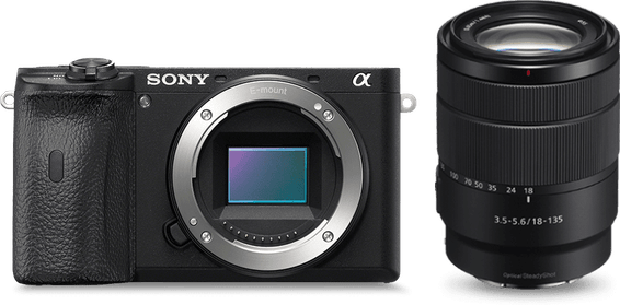 Appareil photo hybride Sony Alpha 6600 + Objectif 18-135 mm (4548736108653)