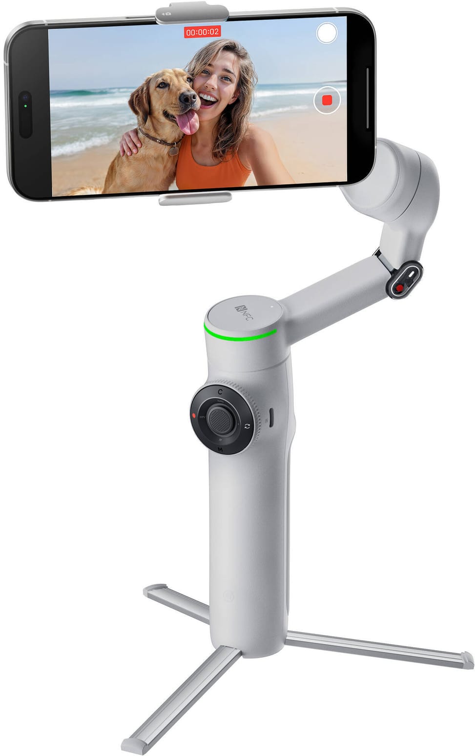 Stabilisateur pliable Insta360 Flow 2 Pro CINSABQB (6970357859207) — image 4