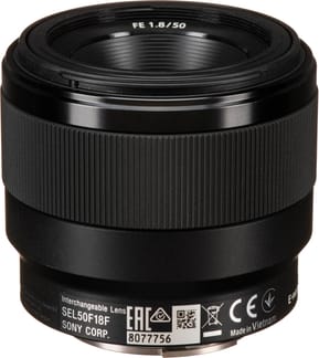 Objectif Sony FE 50mm  f/1.8 (4548736033092) — image 3