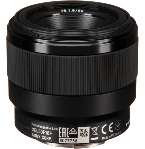 Objectif Sony FE 50mm  f/1.8 (4548736033092)