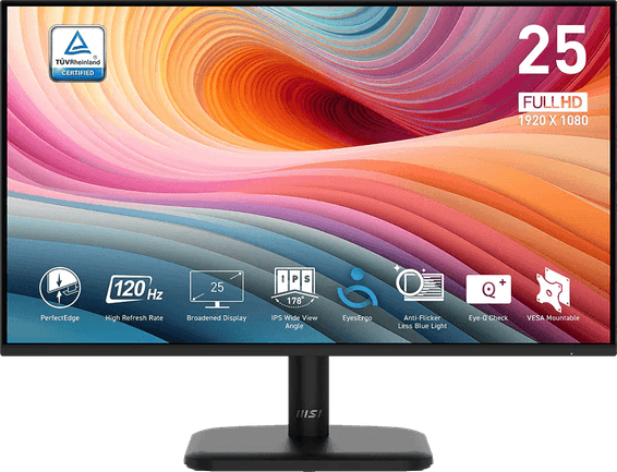 Écran 25" Full HD MSI Pro MP251L E2 (9S6-3PD2CM-033)