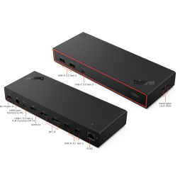 Station d'accueil Lenovo ThinkPad USB4 Dock 5000 (40BF0100EU)