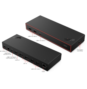 Station d'accueil Lenovo ThinkPad USB4 Dock 5000 (40BF0100EU)