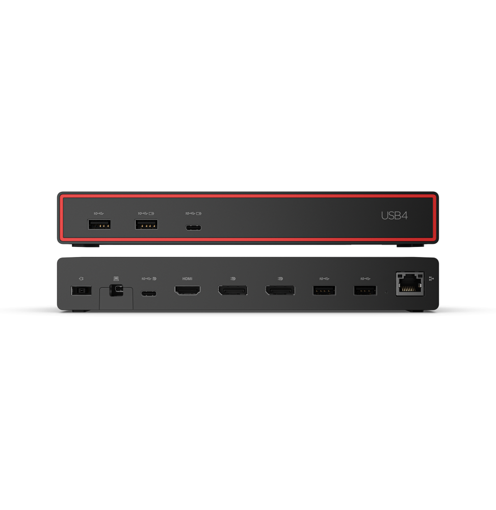 Station d'accueil Lenovo ThinkPad USB4 Dock 5000 (40BF0100EU)
