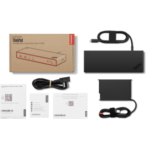 Station d'accueil Lenovo ThinkPad Thunderbolt 4 Smart Dock Gen2 7500 (40BE0135EU)