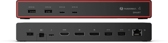 Station d'accueil Lenovo ThinkPad Thunderbolt 4 Smart Dock Gen2 7500 (40BE0135EU)