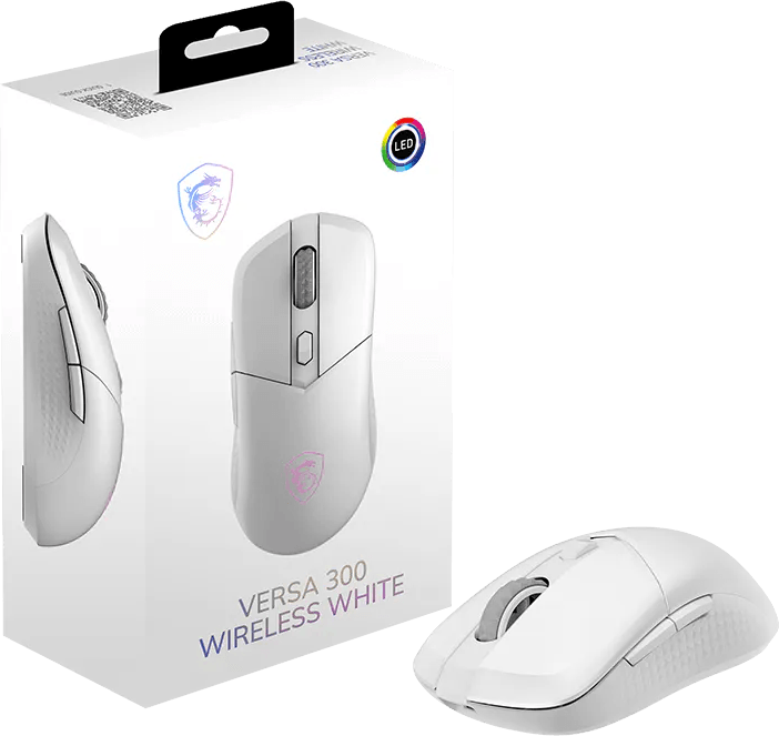 Souris gaming sans fil Bluetooth MSI Versa 300 W (S12-4301440-CLA) — image 5