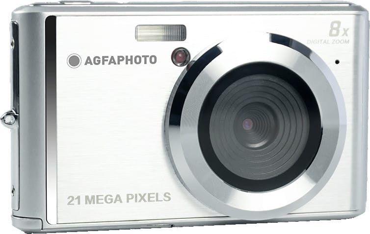 كاميرا رقمية Agfaphoto DC5200 - 21MP | فيديو HD فضي — صورة 1