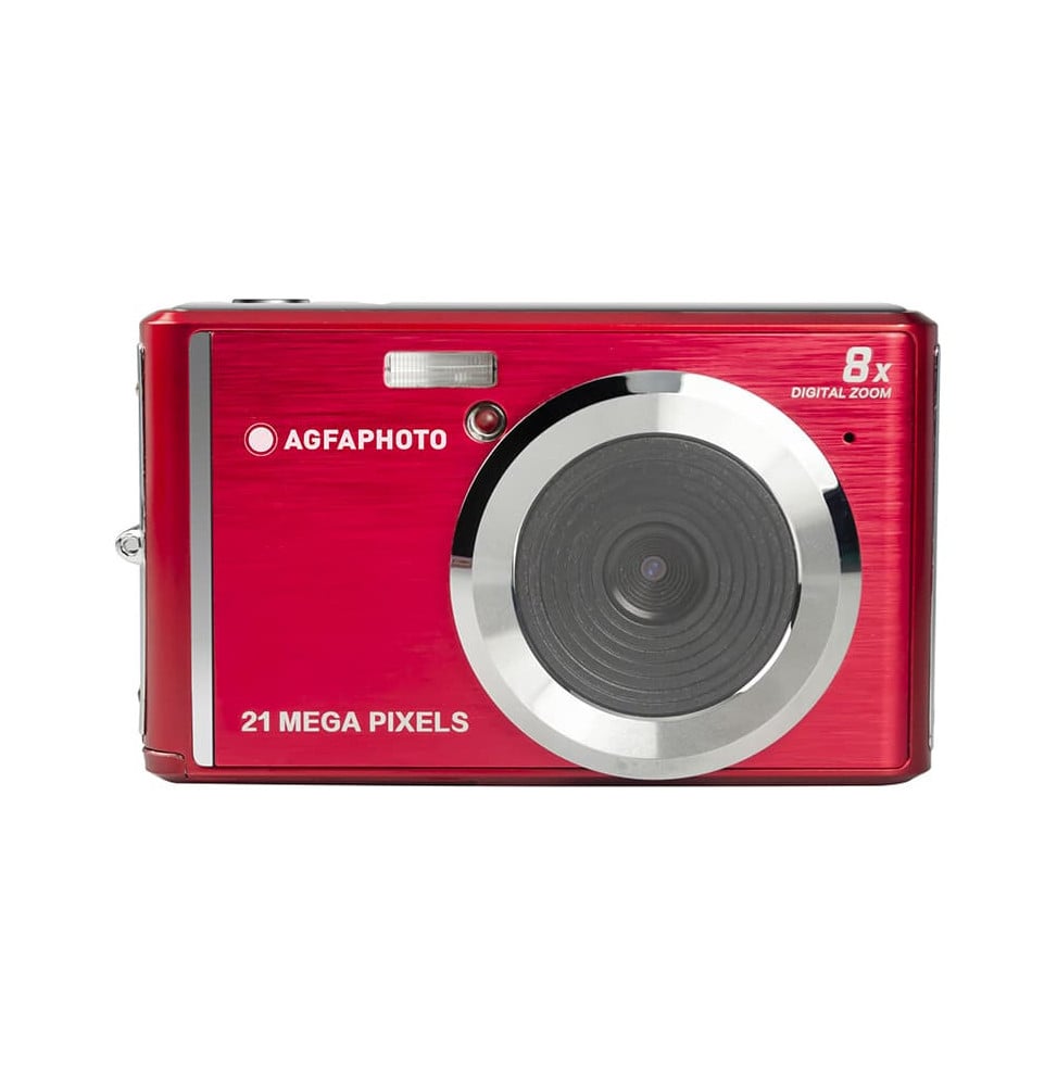 Appareil Photo Numérique Agfaphoto DC5200 - 21MP | Vidéo HD Rouge