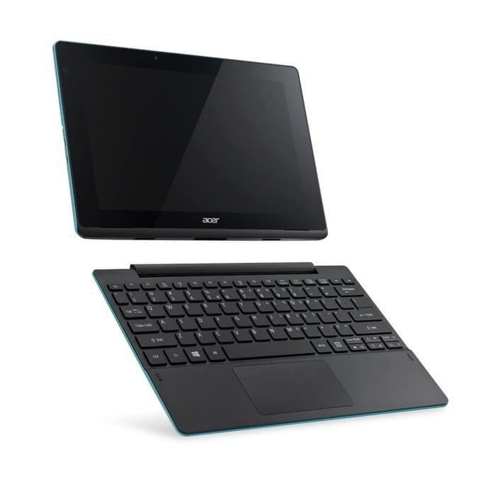 PC convertible Aspire Switch 10 SW3-013-16NR - Bleu Océan (NT.G0NEM.007)