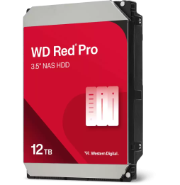 Disque dur interne 3.5" Western Digital Red Pro 12 To pour NAS (WD122KFBX)