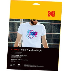 Kodak Papier Transfert Textiles Clair T-Shirt -...