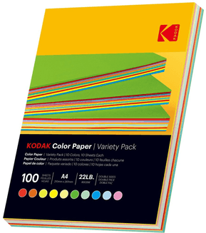 Kodak Papier Couleur Pack 100 feuille 80g (6926798913008)