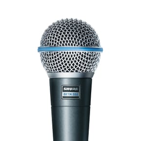 Shure BETA 58A — Microphone vocal dynamique supercardioïde pour scène