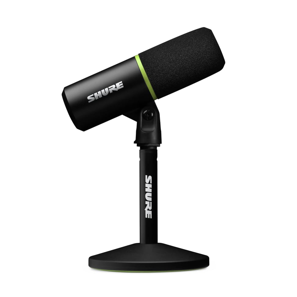 ميكروفون USB-C للبودكاست كارديويد مع DSP مدمج Shure MV6 — صورة 1