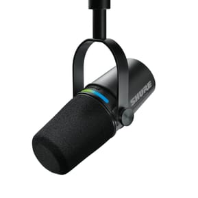 Shure MV7i — Microphone podcast USB-C/XLR avec interface audio intégrée