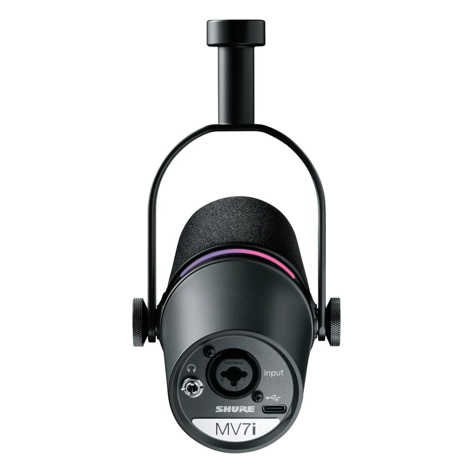 Shure MV7i — USB-C/XLR Podcast Microphone with built-in audio interface — image 3
