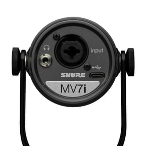 Shure MV7i — Microphone podcast USB-C/XLR avec interface audio intégrée — image 4