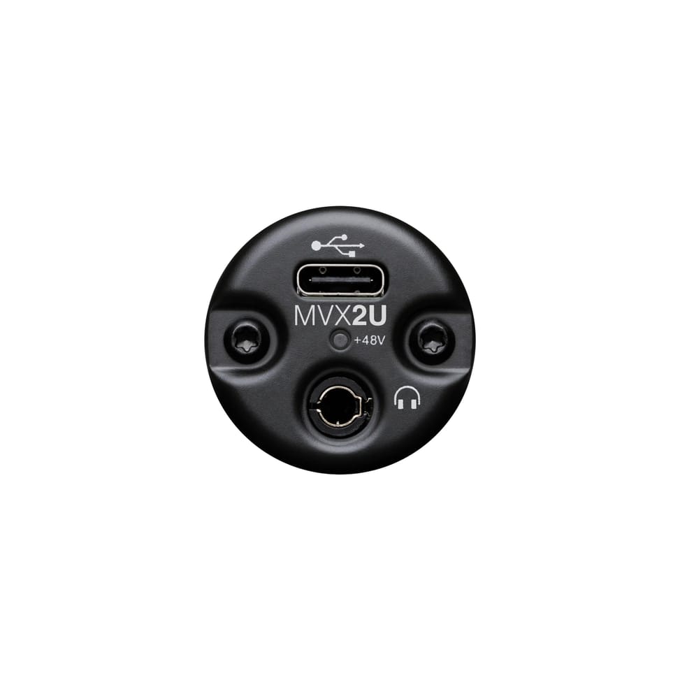 محول XLR إلى USB-C مع DSP وتغذية فانتوم مدمجة Shure MVX2U — صورة 5
