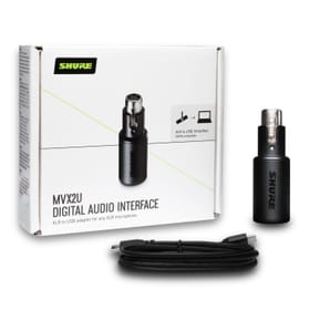 Shure MVX2U — Adaptateur XLR vers USB-C avec DSP et phantom intégrée — image 6