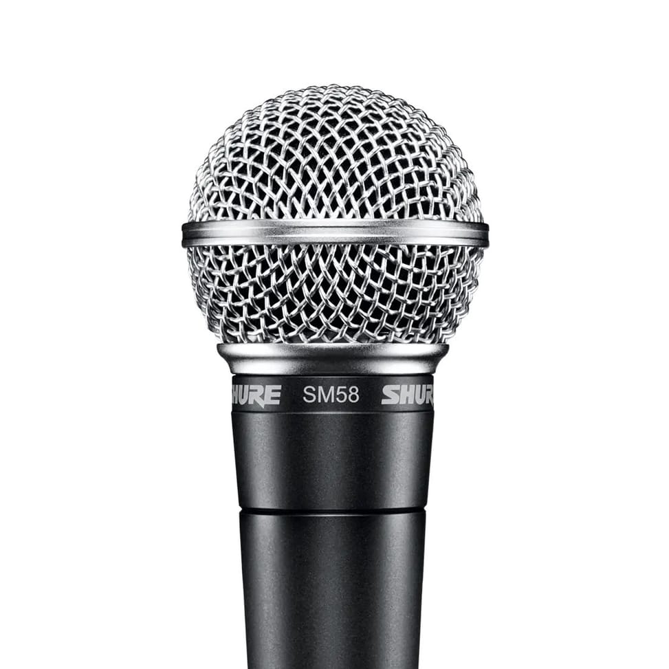 Shure SM58-LCE — Industry-Standard Dynamic Cardioid XLR Vocal Microphone — image 1