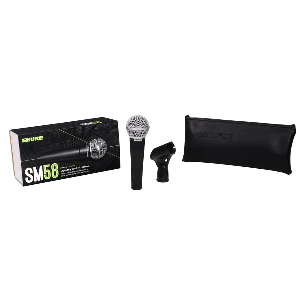 Shure SM58-LCE — Industry-Standard Dynamic Cardioid XLR Vocal Microphone — image 6