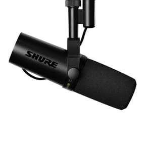 Shure SM7dB — Microphone broadcast dynamique cardioïde XLR avec préampli actif intégré