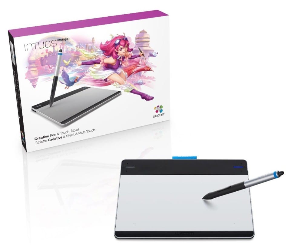 Tablette graphique Wacom Intuos Manga Pen & Touch S (CTH-480M)