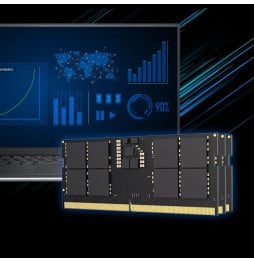 Barrette mémoire Lexar SO-DIMM 16 Go DDR5 5600 MHz - PC Portable (LD5S16G56C46ST-BGS)
