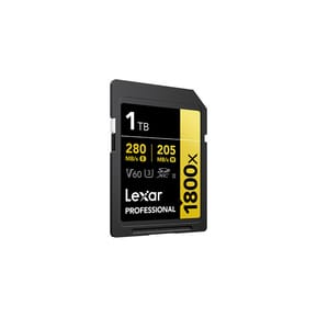 Carte SD Lexar Professional 1800x GOLD SDXC UHS-II 512 Go 280MB/s (LSD1800512G-BNNNG) — image 4