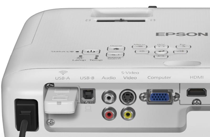 وحدة WiFi EPSON (b / g/n) - ELPAP10 لجهاز العرض (V12H731P01) — صورة 2