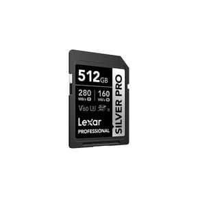 Carte SD Lexar Professional SILVER PRO SDXC UHS-II 512 Go 280MB/s (LSDSIPR512G-BNNNG) — image 2