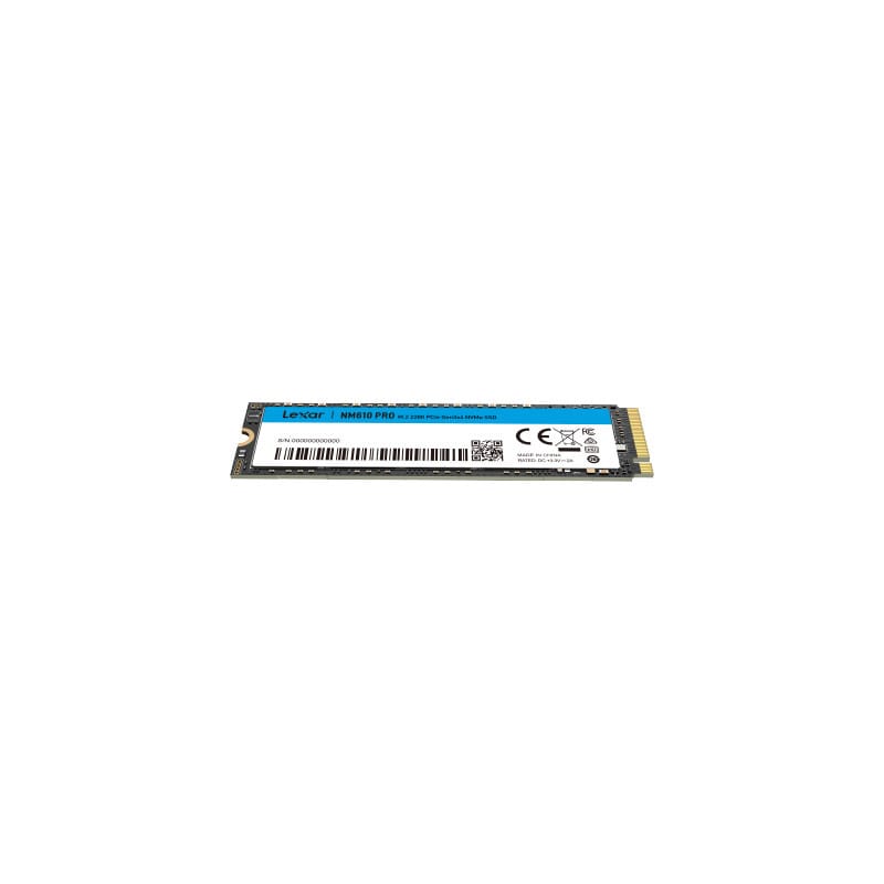Disque SSD interne Lexar NM610 PRO 500 Go M.2 2280 PCIe Gen3 x4 NVMe (LNM610P500G-RNNNG)