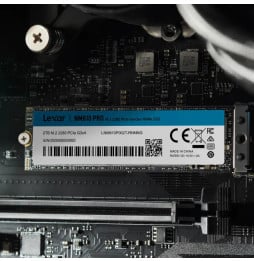 Disque SSD interne Lexar NM610 PRO 500 Go M.2 2280 PCIe Gen3 x4 NVMe (LNM610P500G-RNNNG)