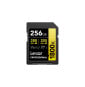 Carte SD Lexar Professional 1800x GOLD SDXC UHS-II 256 Go 280MB/s (LSD1800256G-BNNNG)