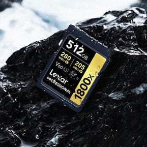 Carte SD Lexar Professional 1800x GOLD SDXC UHS-II 256 Go 280MB/s (LSD1800256G-BNNNG) — image 8