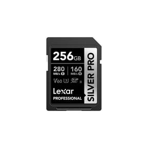 Carte SD Lexar Professional SILVER PRO SDXC UHS-II 256 Go 280MB/s (LSDSIPR256G-BNNNG)