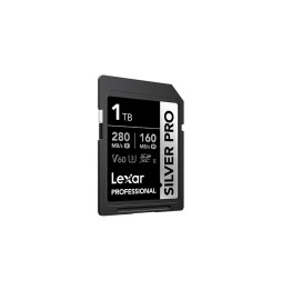 Carte SD Lexar Professional SILVER PRO SDXC UHS-II 256 Go 280MB/s (LSDSIPR256G-BNNNG)