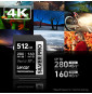 Carte SD Lexar Professional SILVER PRO SDXC UHS-II 256 Go 280MB/s (LSDSIPR256G-BNNNG)