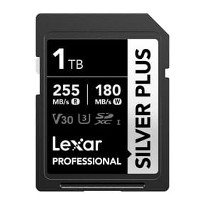 Carte SD Lexar Professional SILVER PLUS SDXC UHS-I 256 Go 205MB/s (LSDSIPL256G-BNNNG) — image 2