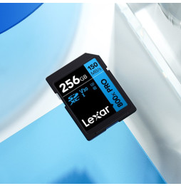 Carte SD Lexar High-Performance 800x PRO BLUE SDXC UHS-I 256 Go 150MB/s (LSD0800P256G-BNNNG)