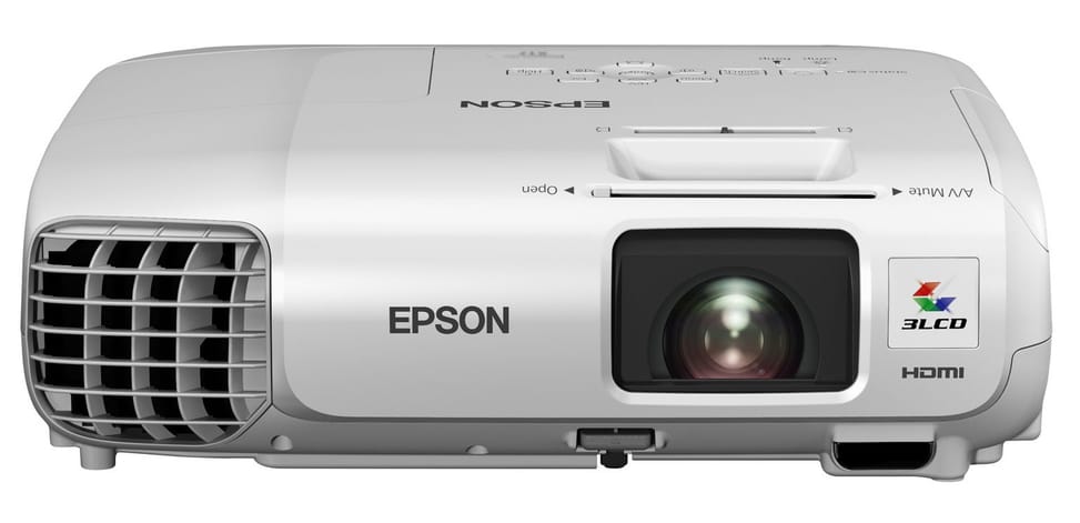 Vidéoprojecteur Portable 3LCD EPSON EB-98H - XGA 3000 lumens (V11H687040)