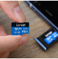 Carte microSD Lexar High-Performance 633x BLUE microSDXC UHS-I 256 Go 100MB/s avec adaptateur (LSDMI256BB633A)