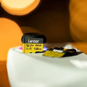 Carte microSD Lexar Professional GOLD microSDXC UHS-II 128 Go 280MB/s (LMSGOLD128G-BNNNG) — image 5
