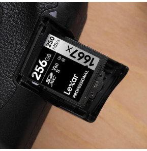 Carte SD Lexar Professional 1667x SILVER SDXC UHS-II 128 Go 250MB/s (LSD128CB1667)
