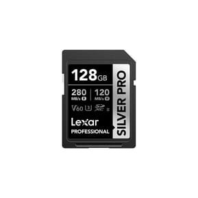 Carte SD Lexar Professional SILVER PRO SDXC UHS-II 128 Go 280MB/s (LSDSIPR128G-BNNNG)