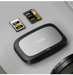 Lecteur de cartes Lexar Professional RW530 CFexpress Type A + SD UHS-II USB 3.2 Gen 2 (LRW530U-RNBNG)