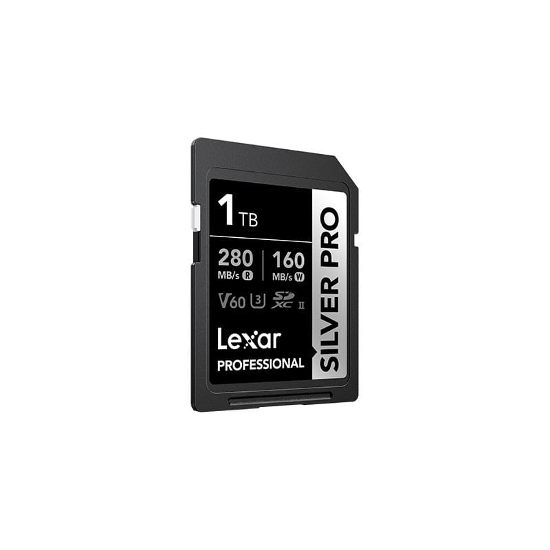 Carte SD Lexar Professional SILVER PRO SDXC UHS-II 64 Go 280MB/s (LSDSIPR064G-BNNNG)